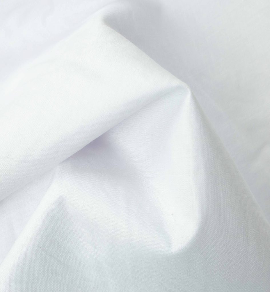 White Soft Cotton Bed Sheet Fabric – Zuraiq Textiles