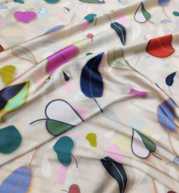 Silk Fabric/New Collection Italian Designer Fabric/Digital Inkjet